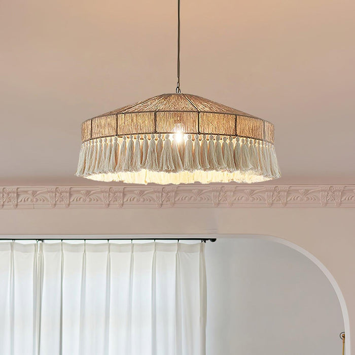Bohemian Fringe Pendant Lamp-DWHOME