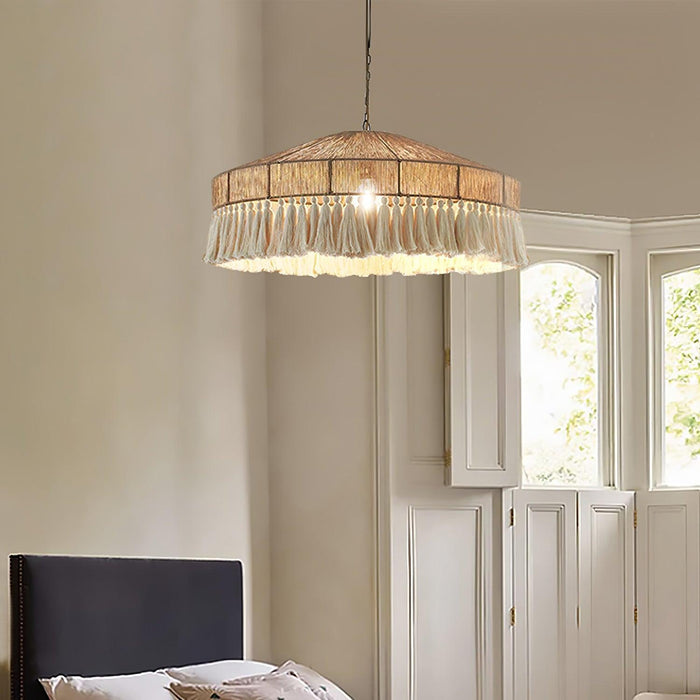 Bohemian Fringe Pendant Lamp-DWHOME