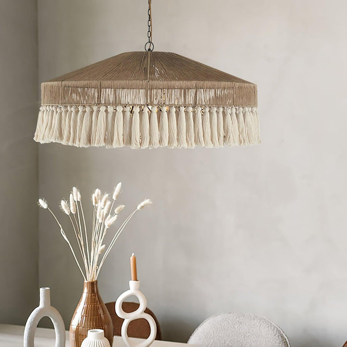 Bohemian Fringe Pendant Lamp-DWHOME