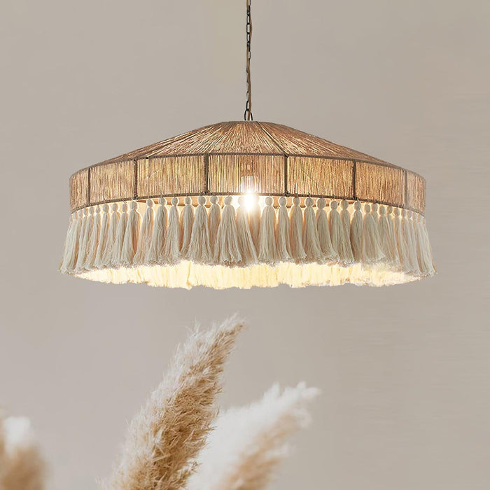 Bohemian Fringe Pendant Lamp-DWHOME