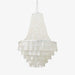 Boho Shell Tiered Chandelier-DWHOME