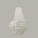 Boho Shell Tiered Chandelier-DWHOME