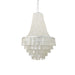 Boho Shell Tiered Chandelier-DWHOME