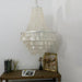 Boho Shell Tiered Chandelier-DWHOME