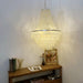 Boho Shell Tiered Chandelier-DWHOME