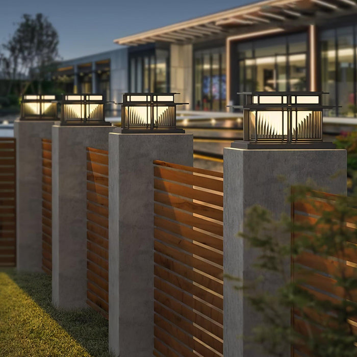 Boilyn Pillar Solar Outdoor Light-DWHOME