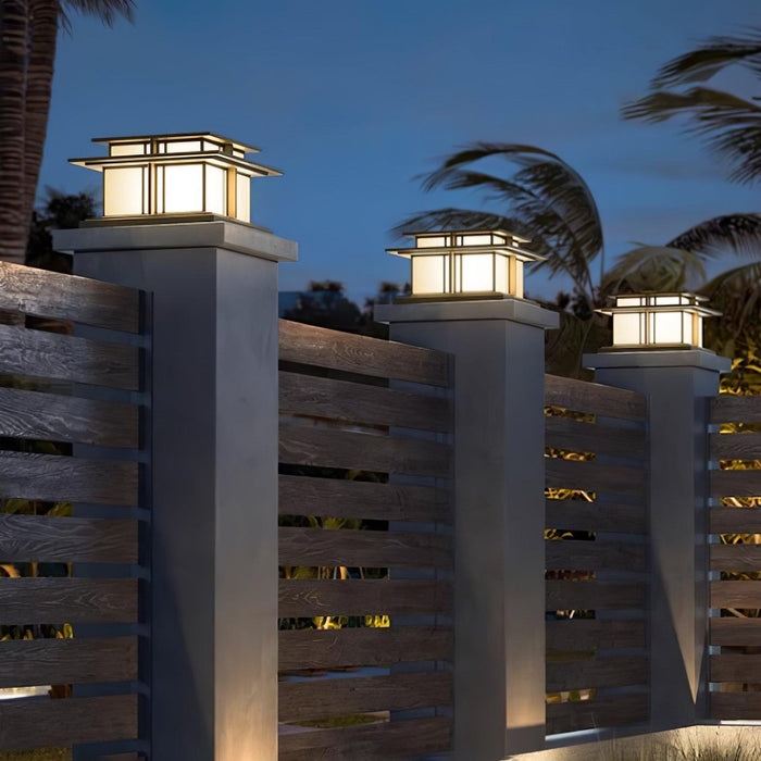 Boilyn Pillar Solar Outdoor Light-DWHOME