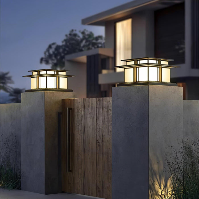 Boilyn Pillar Outdoor Light-DWHOME