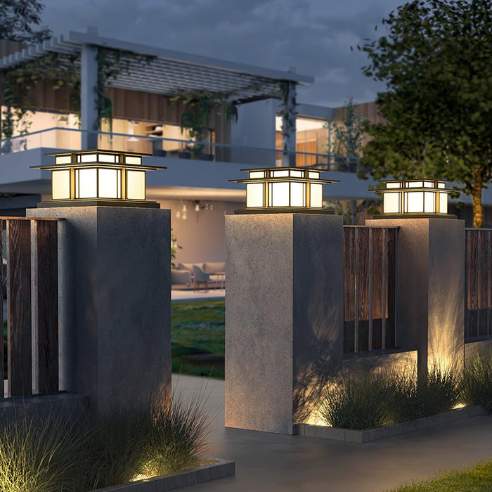Boilyn Pillar Outdoor Light-DWHOME