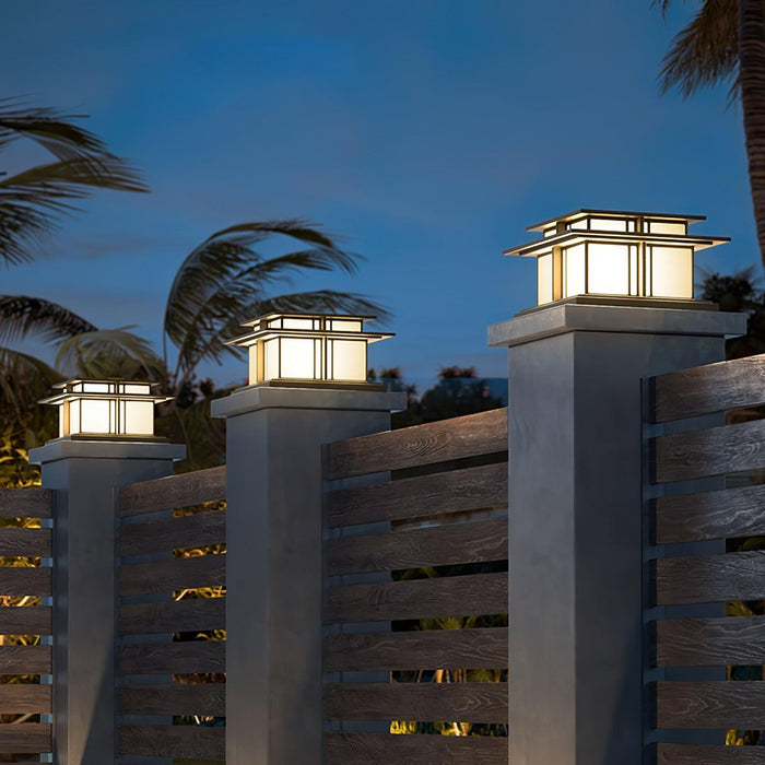 Boilyn Pillar Solar Outdoor Light-DWHOME