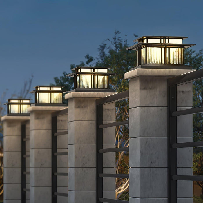 Boilyn Pillar Solar Outdoor Light-DWHOME