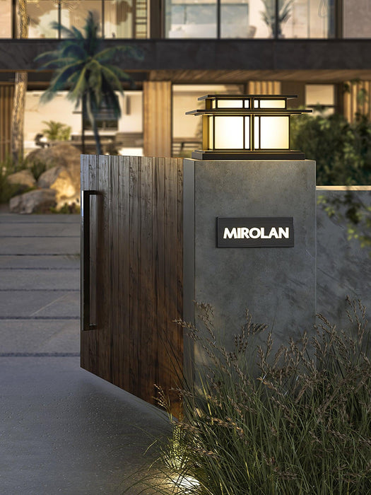 Boilyn Pillar Solar Outdoor Light-DWHOME