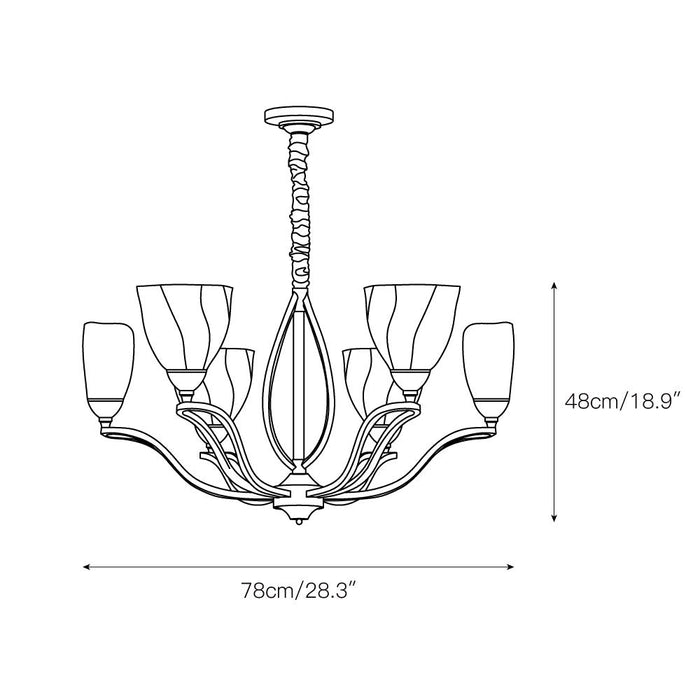 Bolla Chandelier-DWHOME
