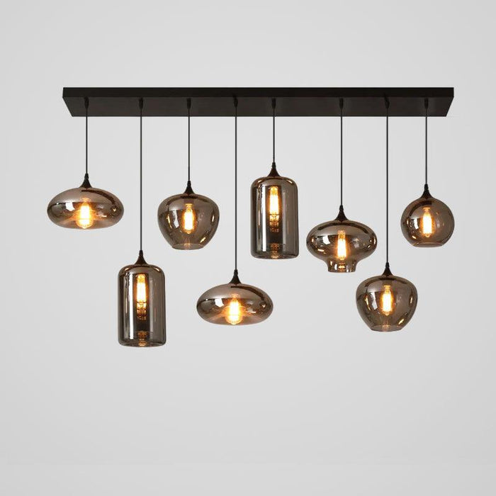 Bottle Glass Pendant Light-DWHOME