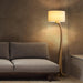 Bow Curve Floor Lamp-DWHOME