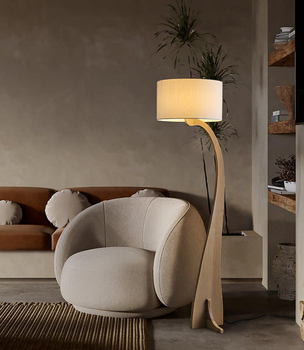 Bow Curve Floor Lamp-DWHOME