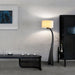 Bow Curve Floor Lamp-DWHOME