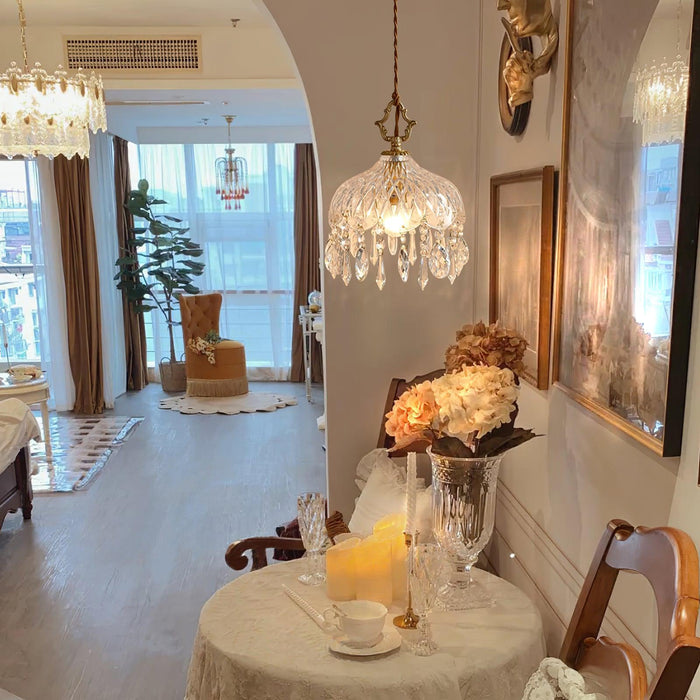Bowl Tassel Pendant Light-DWHOME