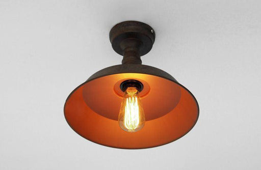 Retro Rustic Industrial Fixed Ceiling Light - DWHOME