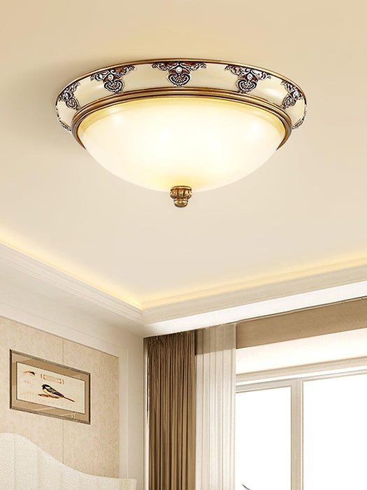 Brahm Flush Ceiling Light-DWHOME