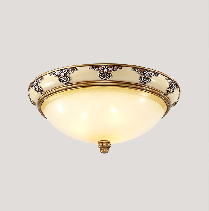 Brahm Flush Ceiling Light-DWHOME