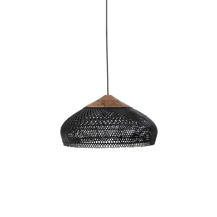 Braided Rattan Pendant Lamp-DWHOME