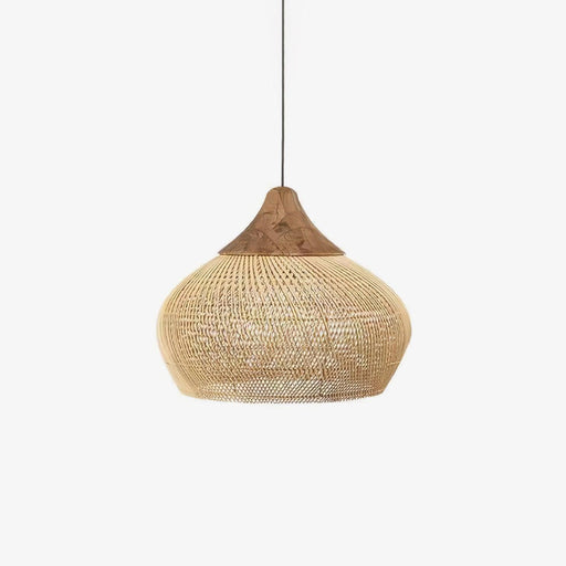 Braided Rattan Pendant Lamp-DWHOME