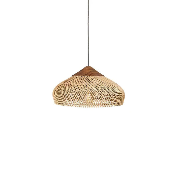 Braided Rattan Pendant Lamp-DWHOME