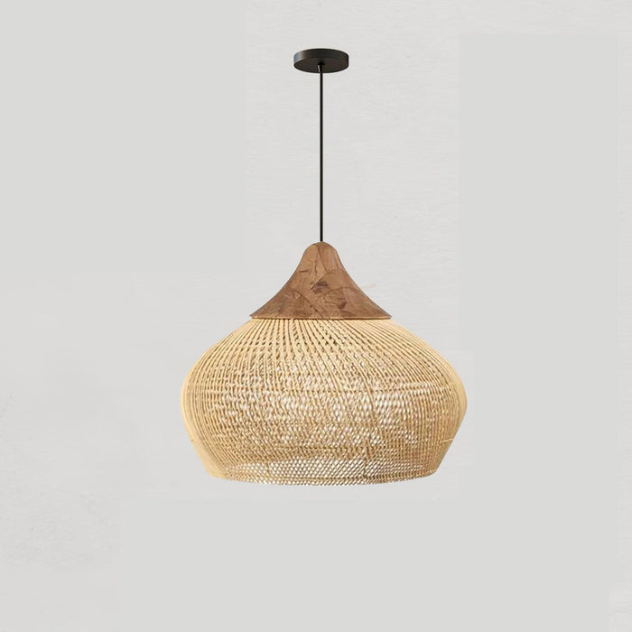 Braided Rattan Pendant Lamp-DWHOME