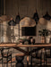 Braided Rattan Pendant Lamp-DWHOME