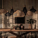 Braided Rattan Pendant Lamp-DWHOME