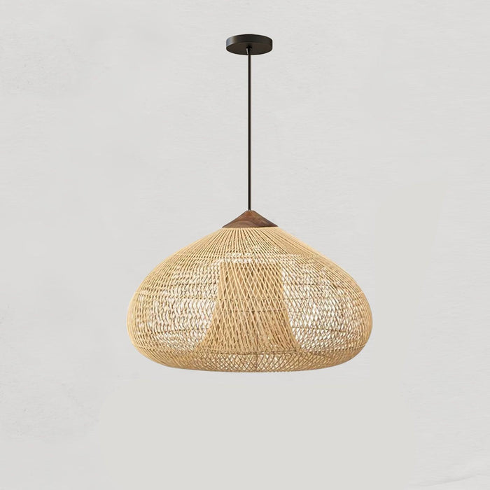 Braided Rattan Pendant Lamp-DWHOME