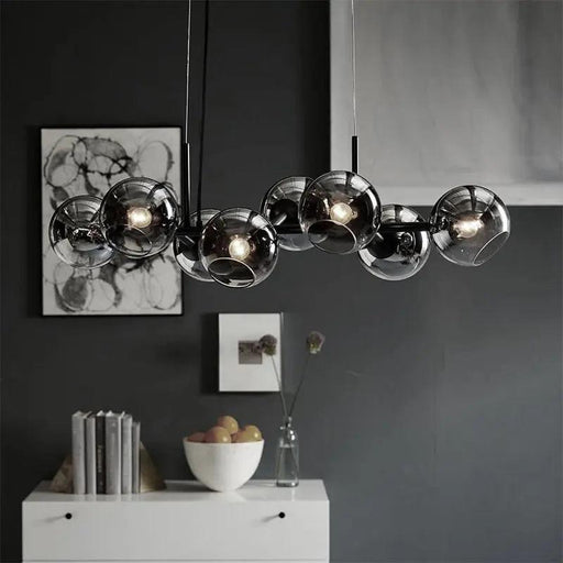 Branching Bubble Chandelier Dining Room-DWHOME