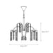 Brass Candle Crystal Chandelier-DWHOME
