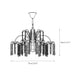 Brass Candle Crystal Chandelier-DWHOME
