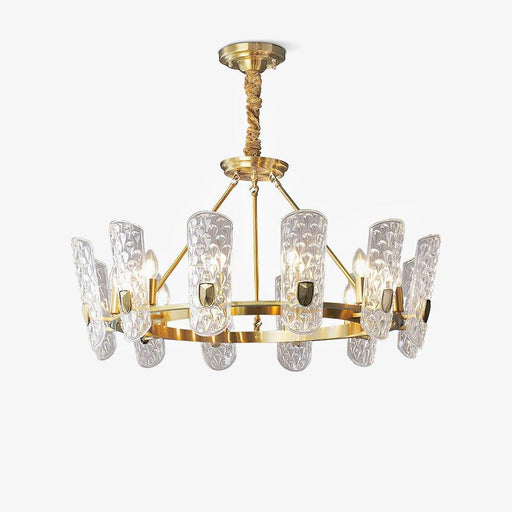 Brass Central Chandelier-DWHOME