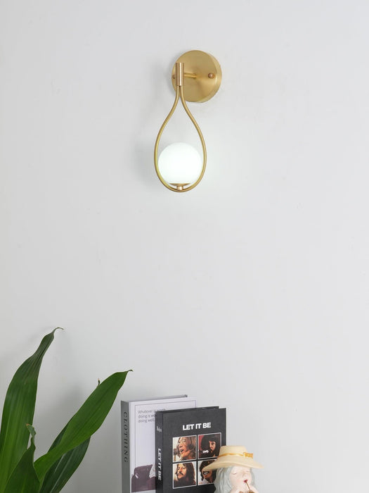 Brass Vanity Wall Lamp-DWHOME