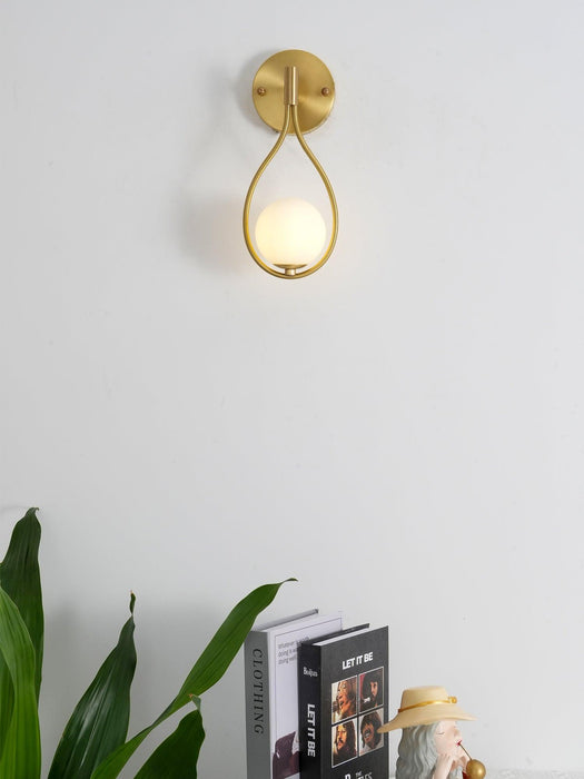 Brass Vanity Wall Lamp-DWHOME