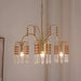 Brass Candle Crystal Chandelier-DWHOME