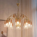 Brass Candle Crystal Chandelier-DWHOME
