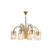 Brass Candle Crystal Chandelier-DWHOME