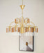 Brass Candle Crystal Chandelier-DWHOME