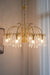 Brass Candle Crystal Chandelier-DWHOME