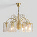 Brass Candle Crystal Chandelier-DWHOME