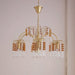 Brass Candle Crystal Chandelier-DWHOME