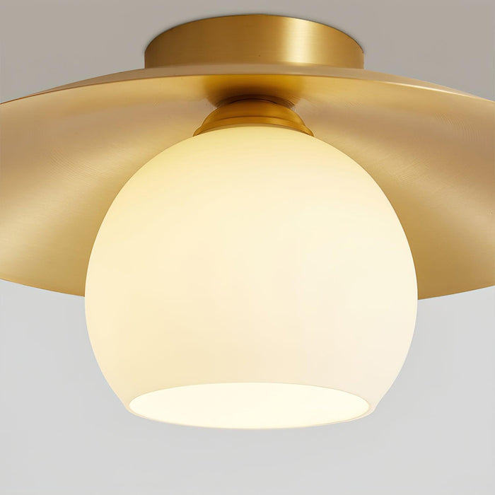 Brass Cap Ceiling Lamp-DWHOME
