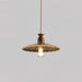 Brass Crest Pendant Light-DWHOME