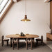 Brass Crest Pendant Light-DWHOME