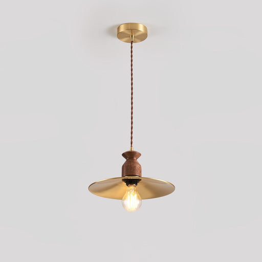 Brass Crest Pendant Light-DWHOME