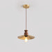 Brass Crest Pendant Light-DWHOME